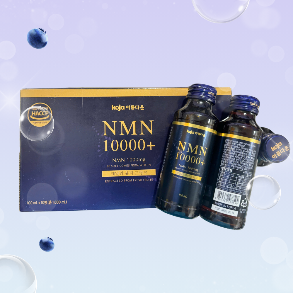 Nước uống sức khỏe Koja NMN 10000+ nhập khẩu Hàn Quốc