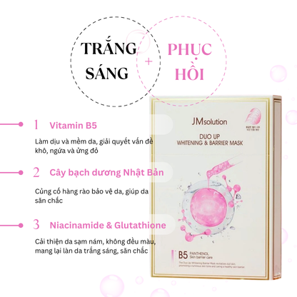 Mặt nạ dưỡng trắng JMsolution Duo Up Whitening